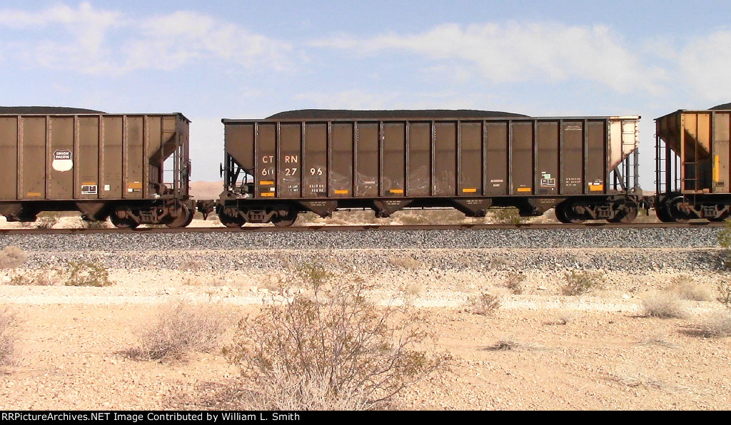 WB Unit Loaded Coal Frt at Erie NV W-Pshr -59